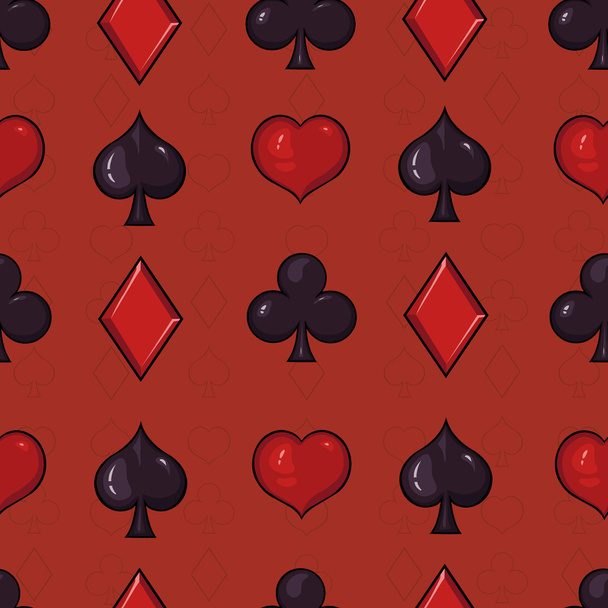 Seamless Playing Cards - Vector, Image