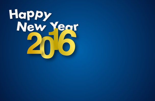 2016 mutlu yeni yıl - Vektör, Görsel