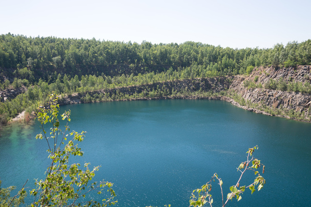 Lake on the site of an old quarry - Foto, Bild
