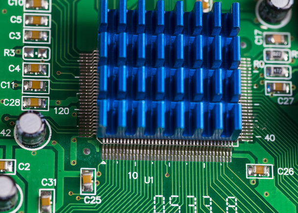 Integrated Circuit Board of a Hard Disk - Photo, Image