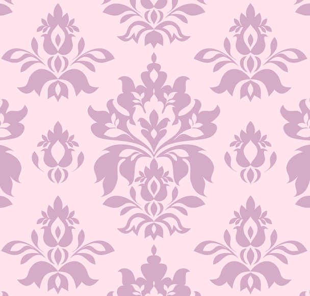Damask seamless pattern - Vector, Image