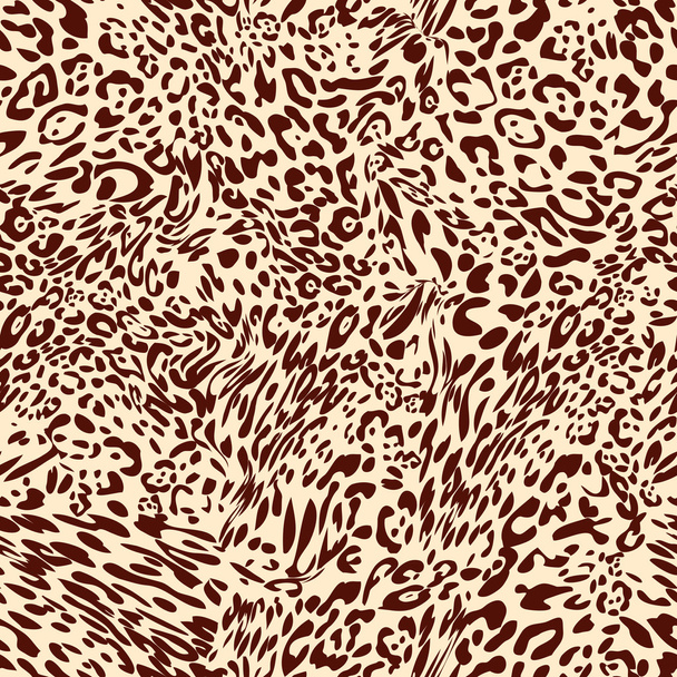 Padrão sem costura de leopardo
 - Foto, Imagem