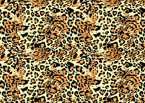 Leopard naadloze patroon - Foto, afbeelding