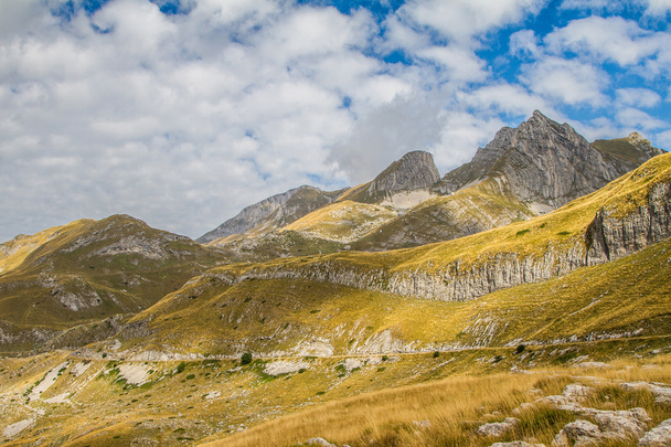 Montenegro, Durmitor, mountains and clouds - Zdjęcie, obraz