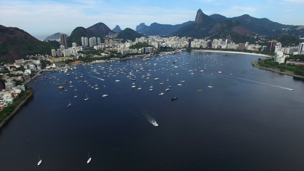 Бухта Гуанабара в Ріо-де-Жанейро - Кадри, відео