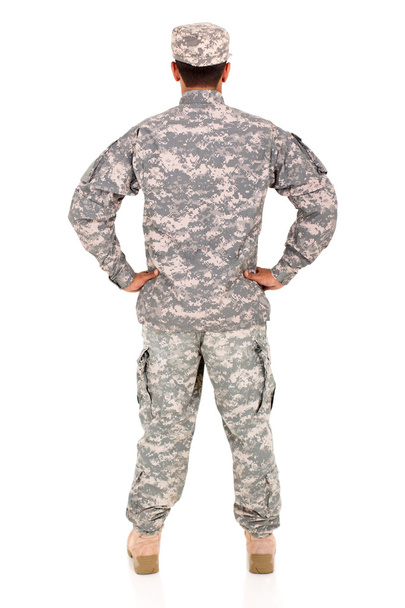 military soldier in uniform - Foto, afbeelding