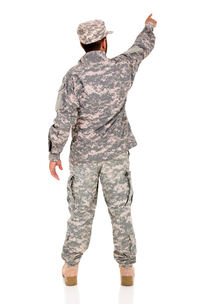 military soldier in uniform - Φωτογραφία, εικόνα
