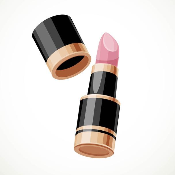 Lipstick isolated on a white background - Vector, imagen