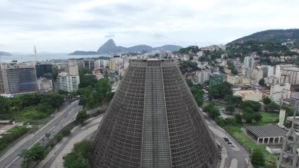 Metropolitan Cathedral Rio de Janeiro - Materiał filmowy, wideo