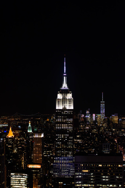 a nice view over new york city - Foto, Bild