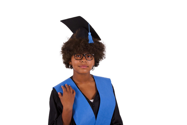 menina com graduação
 - Foto, Imagem