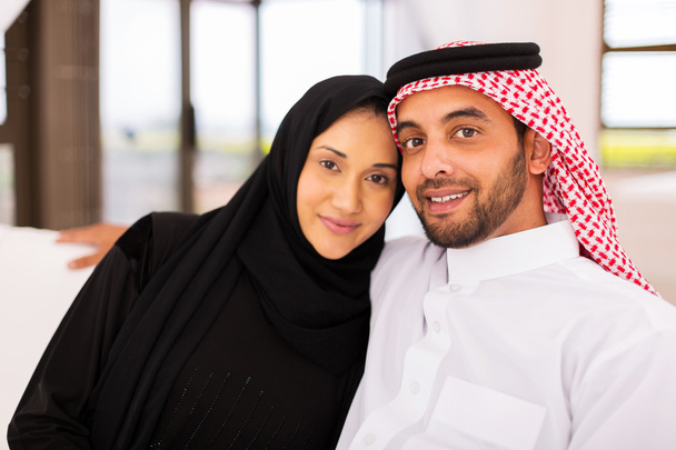 young muslim married couple  - Фото, зображення