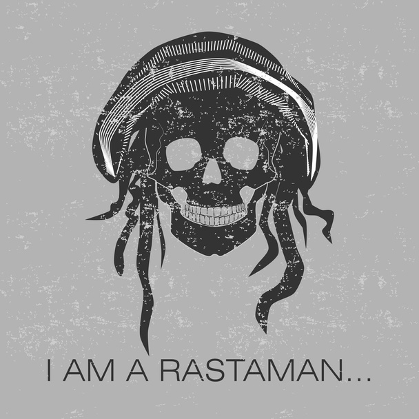 I am a rastaman - Vector, Image