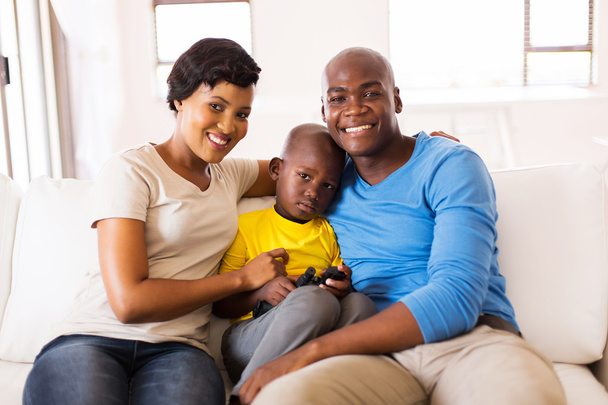 happy black family - Fotó, kép