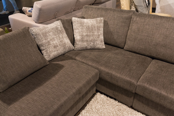 Modern sofa with pillows - Photo, Image