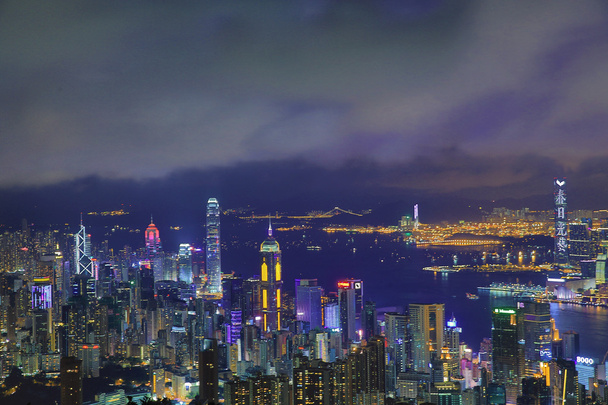 Hongkong Vue depuis le belvédère du Jardine
 - Photo, image