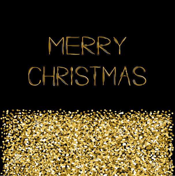 Merry Christmas Greeting card - Vector, Image