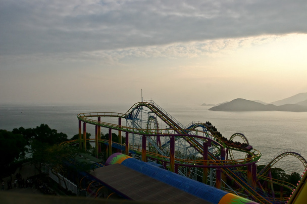 Roller Coaster in Hong Kong - Photo, Image
