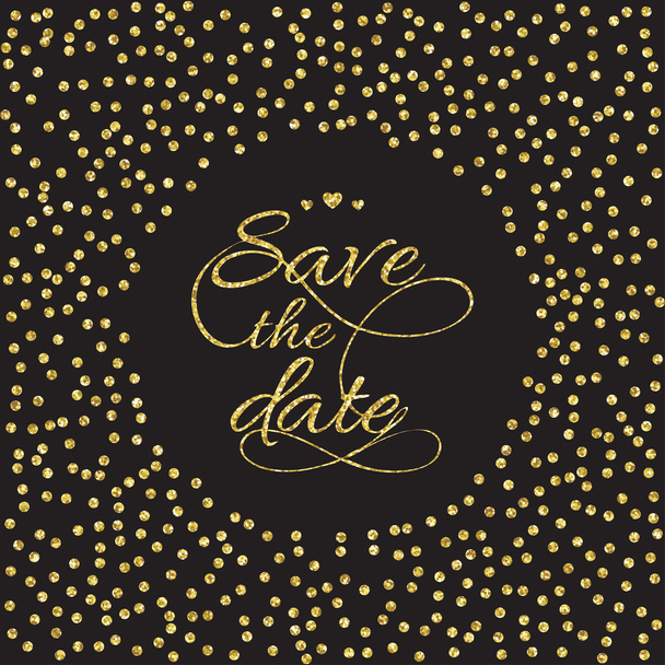 Save the date - Vector, Image