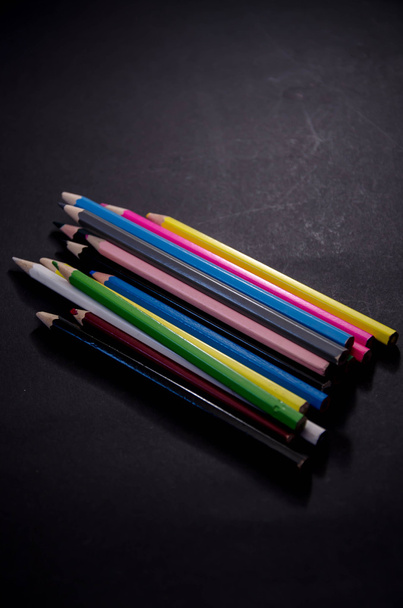 renkli arka plan kalem - Fotoğraf, Görsel