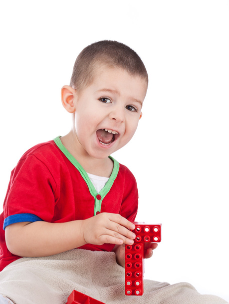Boy playing - Фото, изображение