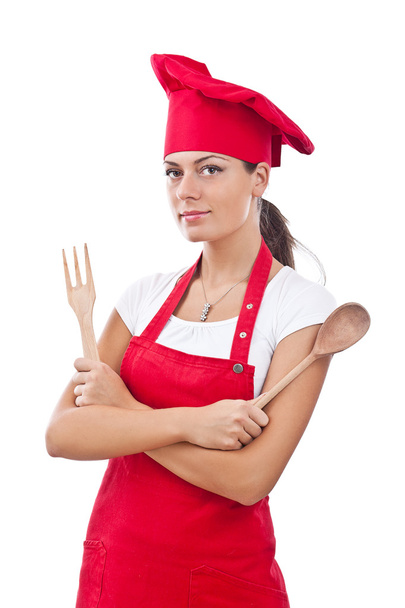 Chef woman - 写真・画像