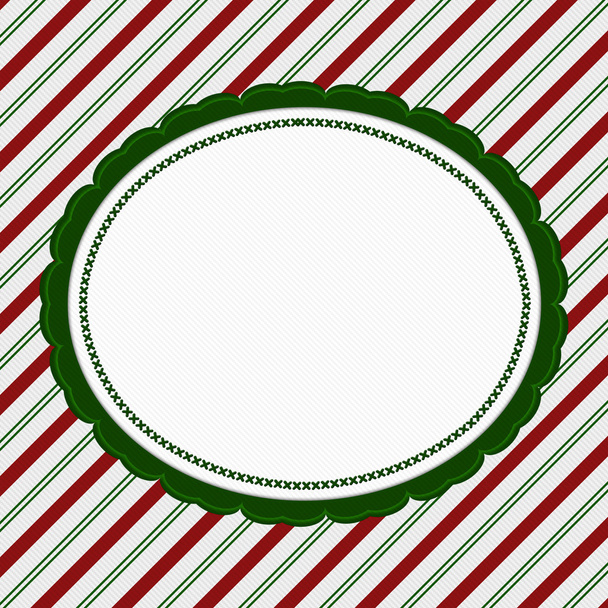 Green, Red and White Striped Candy Cane Striped Background - Photo, image