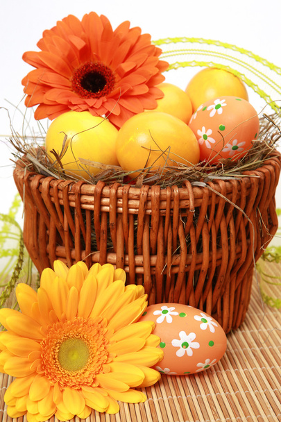 復活祭の卵は anf 花 - 写真・画像