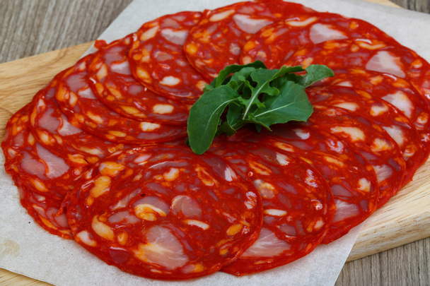 Salame spagnolo - Salsiccia di Chorizo
 - Foto, immagini