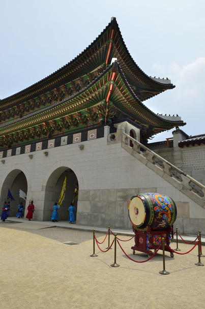 景福宮、ソウル、韓国 - 写真・画像