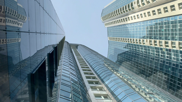 ουρανοξύστης στα σύννεφα - Πλάνα, βίντεο