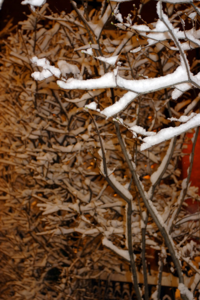 stock kép egy havas tél Bostonban, massachusetts, usa - Fotó, kép