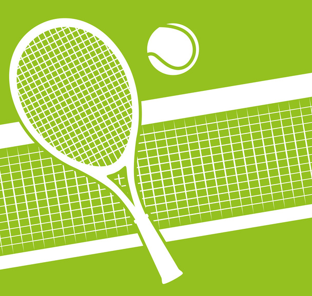 Tenisová sportovní hra - Vektor, obrázek