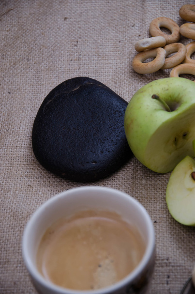 obrazu apple a káva - Fotografie, Obrázek