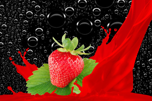 Strawberry juice - Фото, зображення
