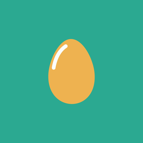 Vector egg icon. Eps10. Easy to edit - Vecteur, image