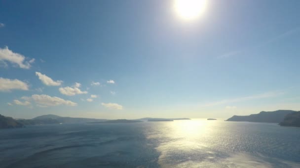 Oia pueblo en la isla de Santorini
 - Imágenes, Vídeo
