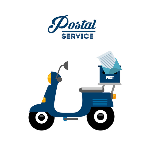 Projektowanie usług pocztowych  - Wektor, obraz