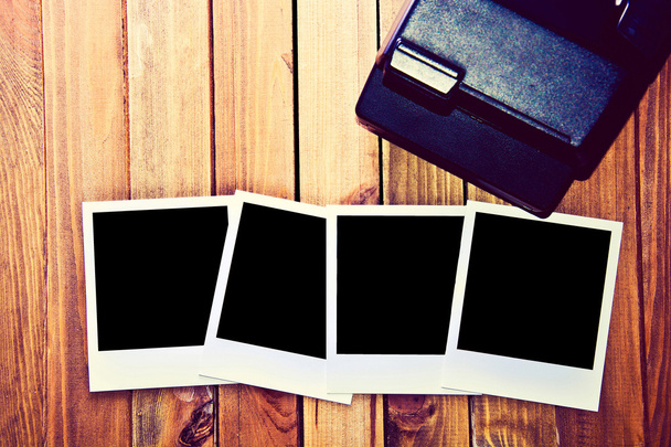 Στιγμιαία κενό polaroid φωτογραφίες καρέ. - Φωτογραφία, εικόνα