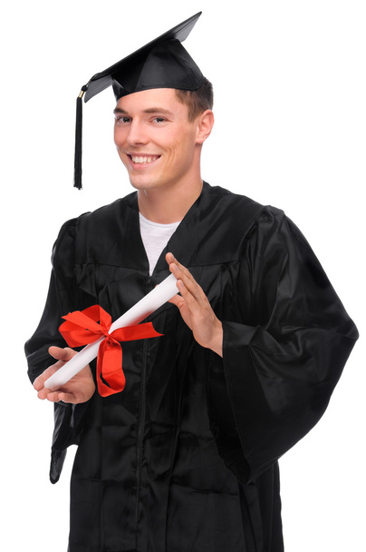 Graduate man - Valokuva, kuva