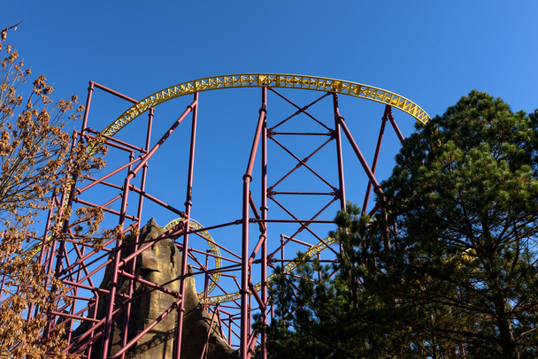 Rollercoaster in de Verenigde Staten - Foto, afbeelding