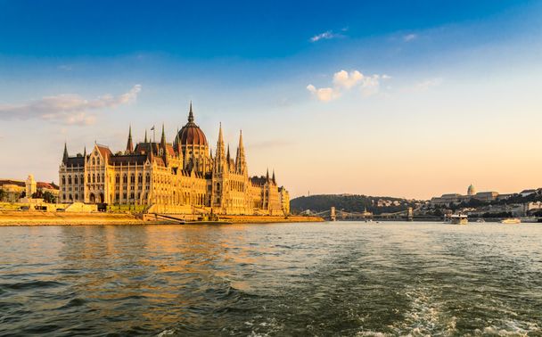Donau in Budapest - Foto, Bild