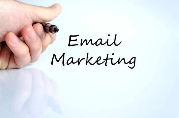 Email marketing text concept - Photo, Image