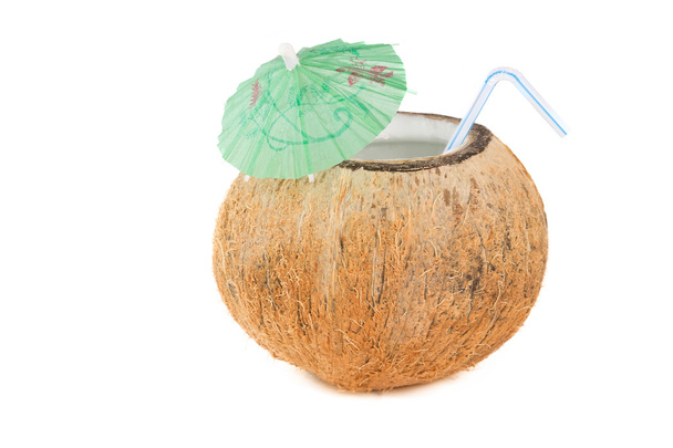 Tropical Coconut Refreshment - Foto, Imagem