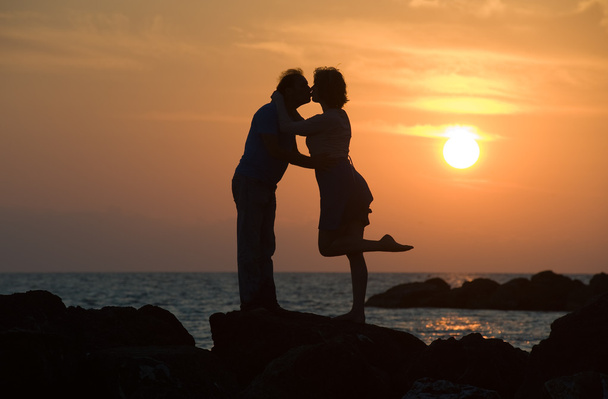 Couple kissing - Photo, Image