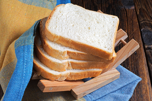 φέτες ψωμί του τοστ - Φωτογραφία, εικόνα