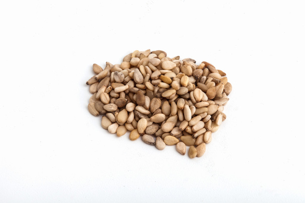 Sezamová semena na bílém pozadí - Fotografie, Obrázek