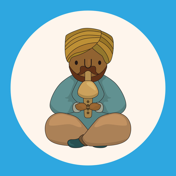 indian people theme elements vector,eps icon element - ベクター画像