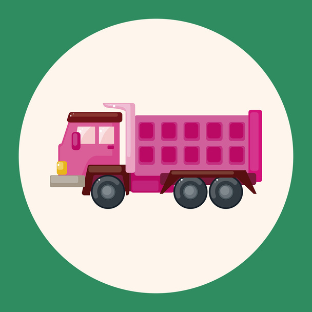 truck theme elements icon element - Vettoriali, immagini