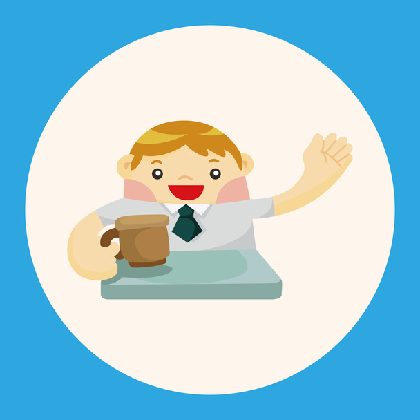 business people theme elements vector,eps icon element - ベクター画像